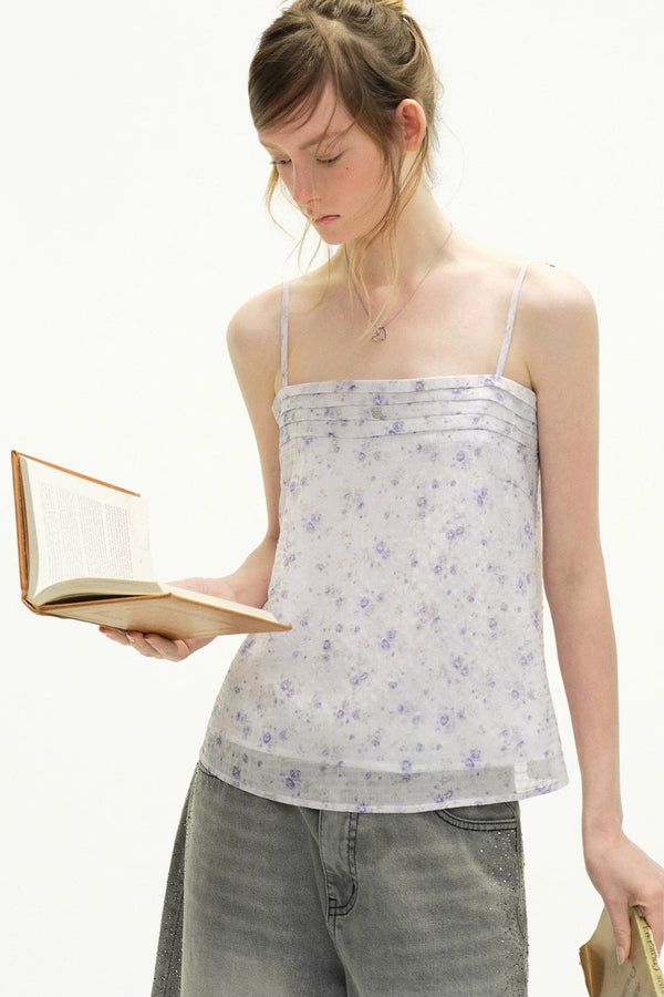 Hyacinth Floral Camisole Top