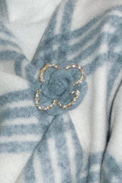 Tassel Plaid Shawl