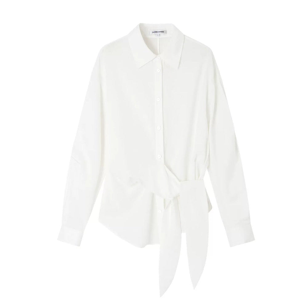 Somesowe Breathable Lace-Up Shirt