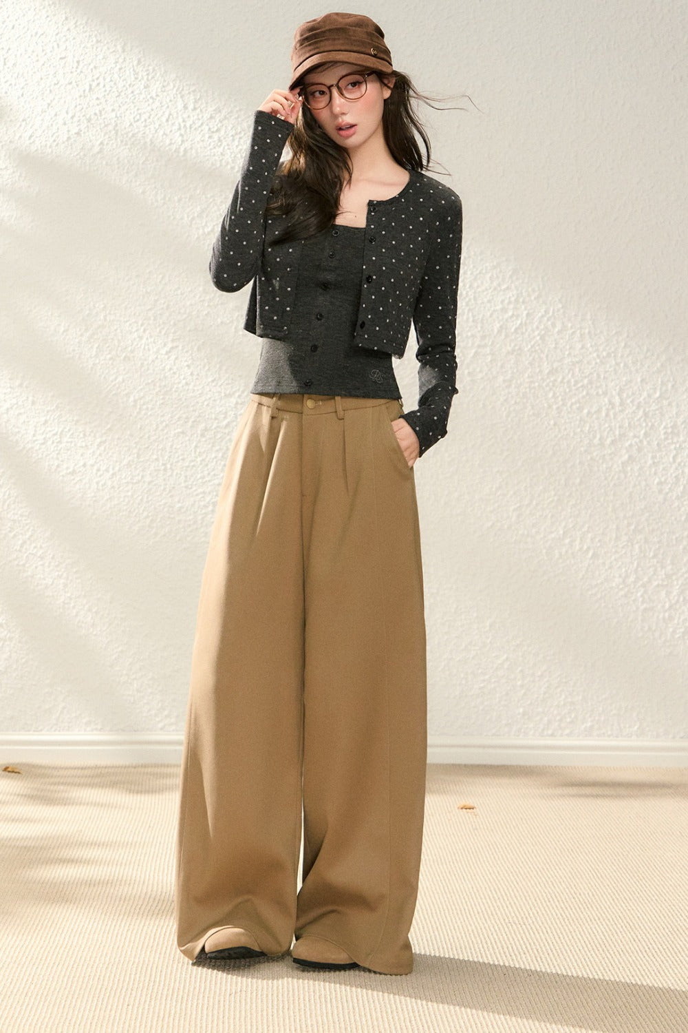 Original Drape Wide-Leg Pants