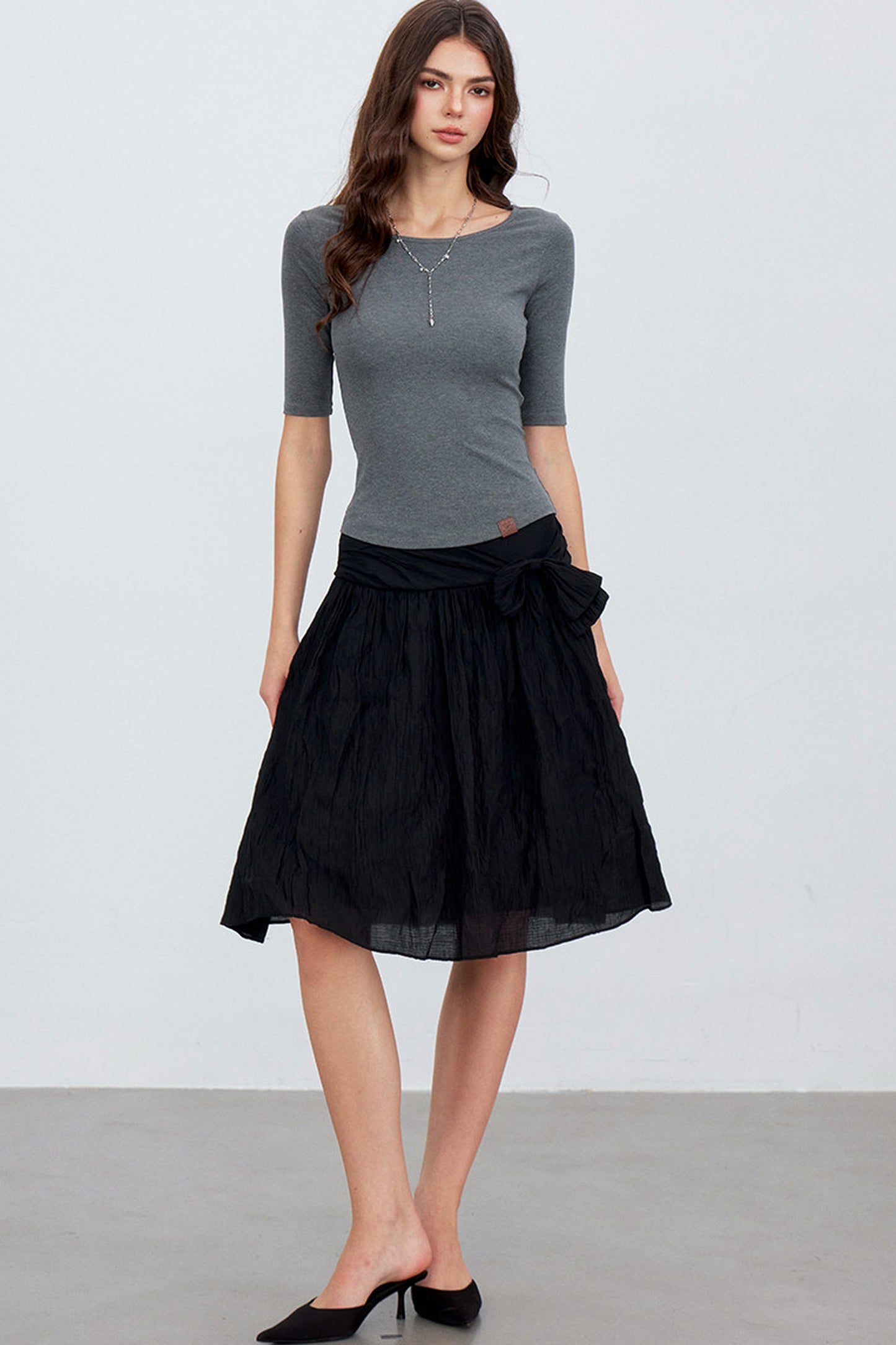 Reversible Cross-Knot Blouse