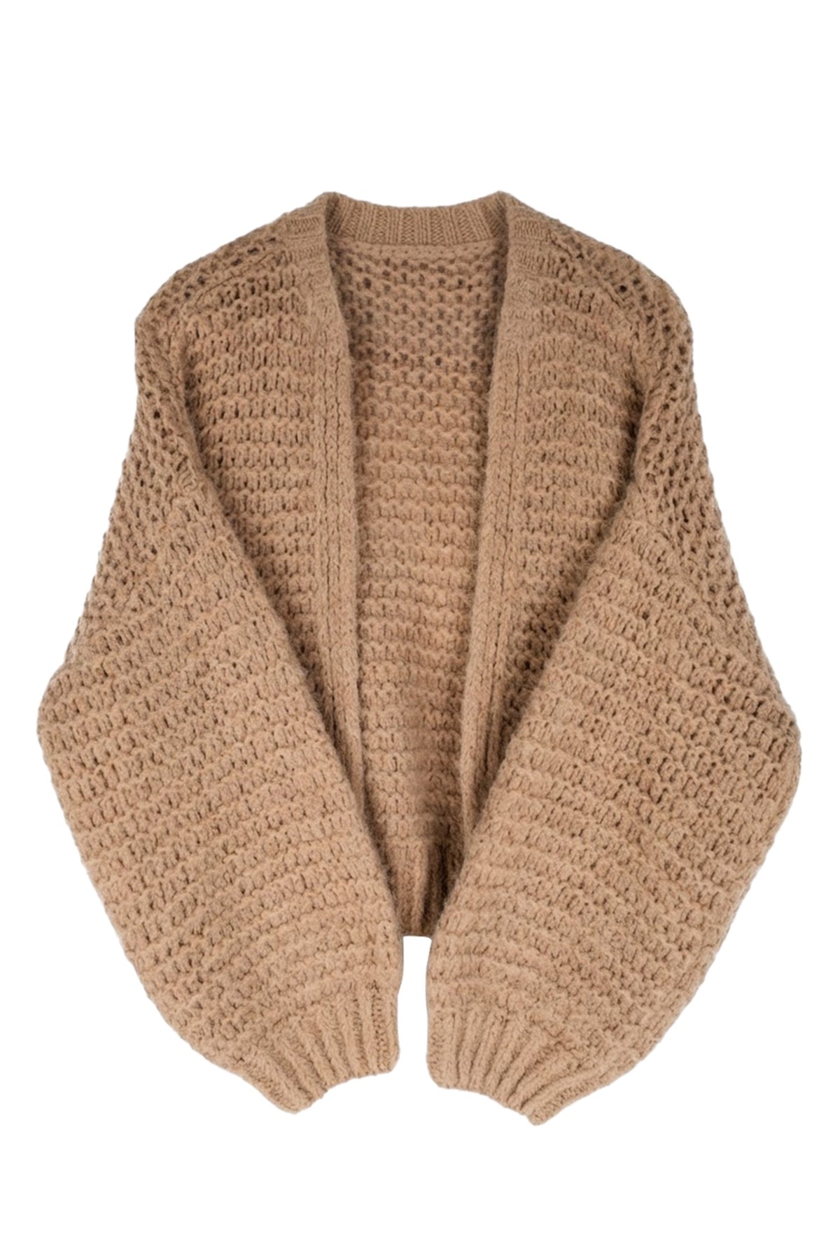 Knitted Color-Blocked Camisole Set-Up