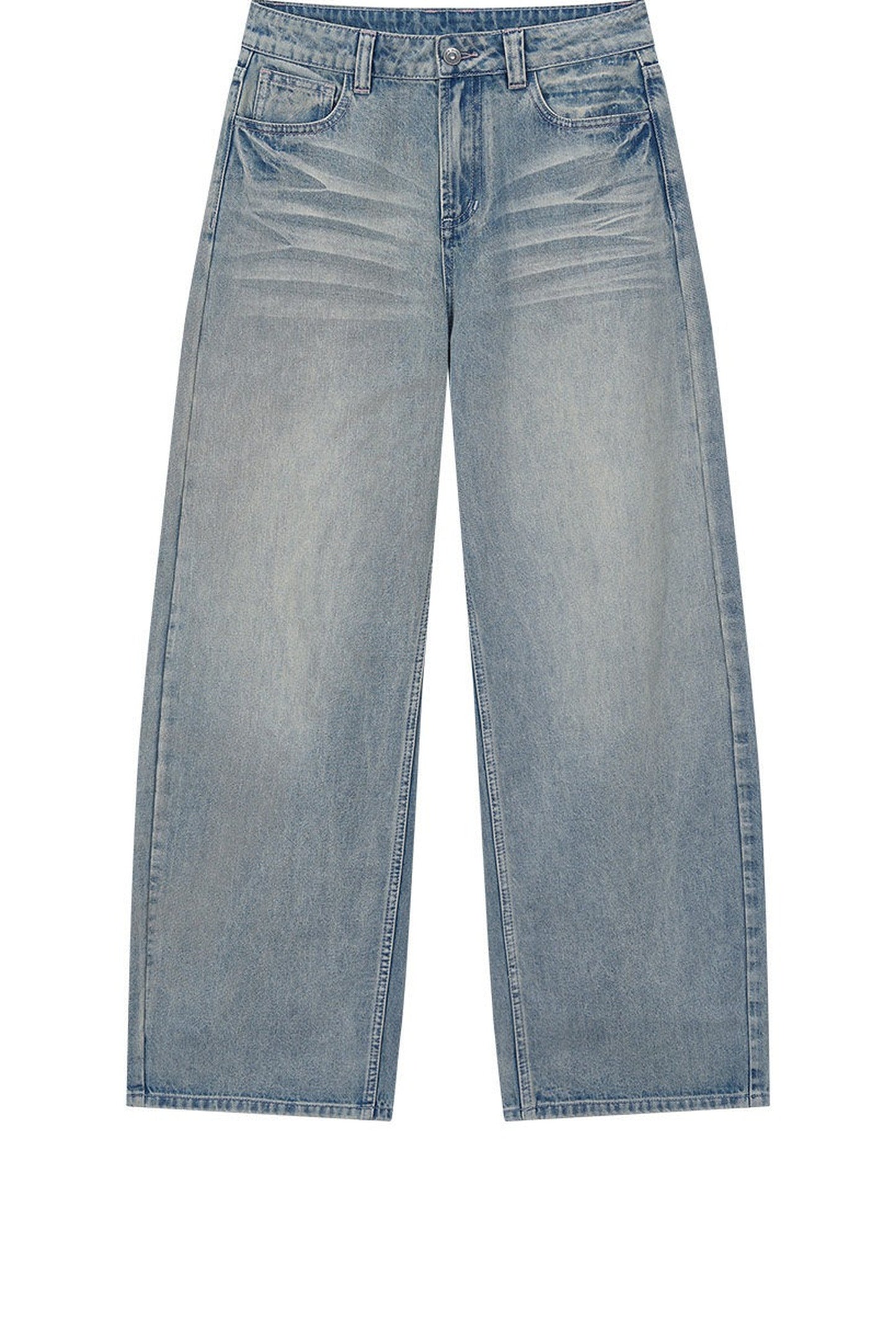 Light Blue Gradient Denim Pants