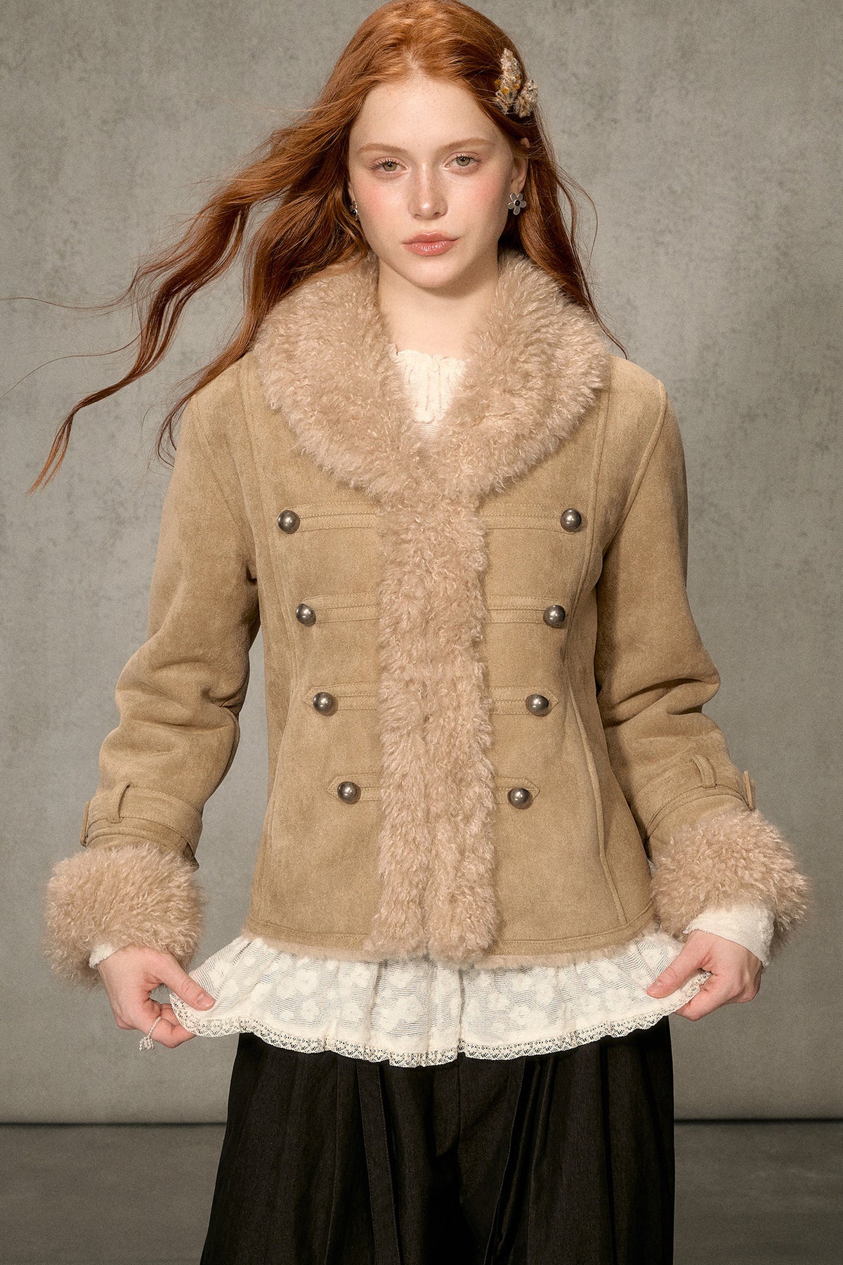 Fur Collar Jacket