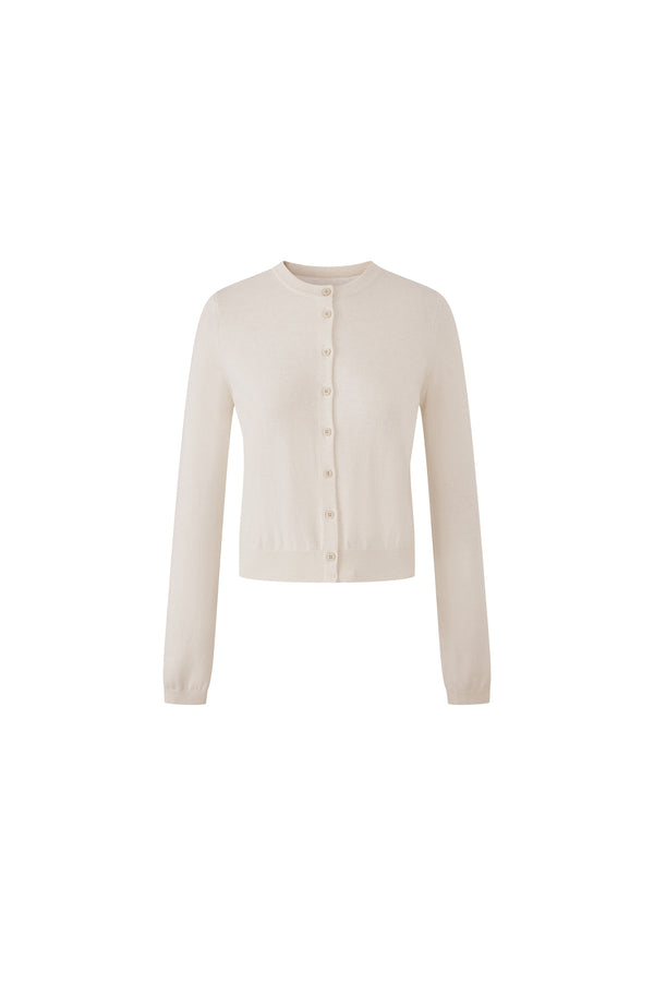 Wool Knit Three-Piece, Jacket and Skirt Set-Up