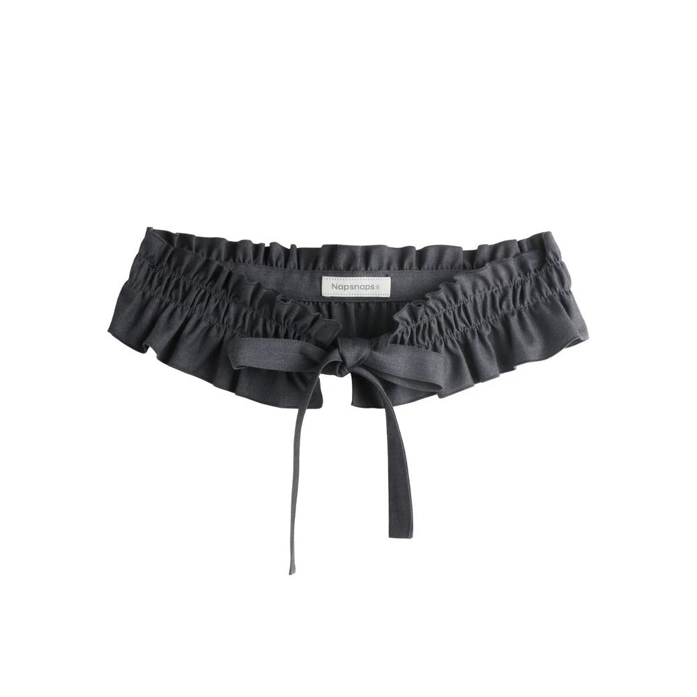 Conjunto de falda plisada desmontable de largo medio