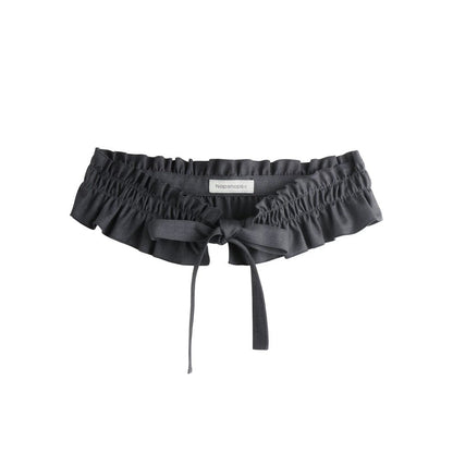 Conjunto de falda plisada desmontable de largo medio