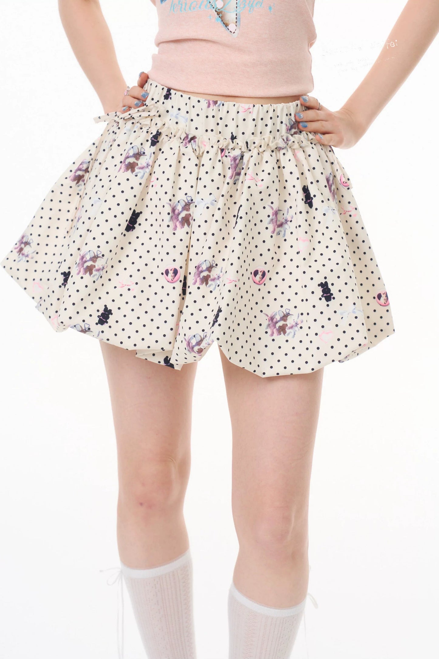 Playful Polka Dot Skirt