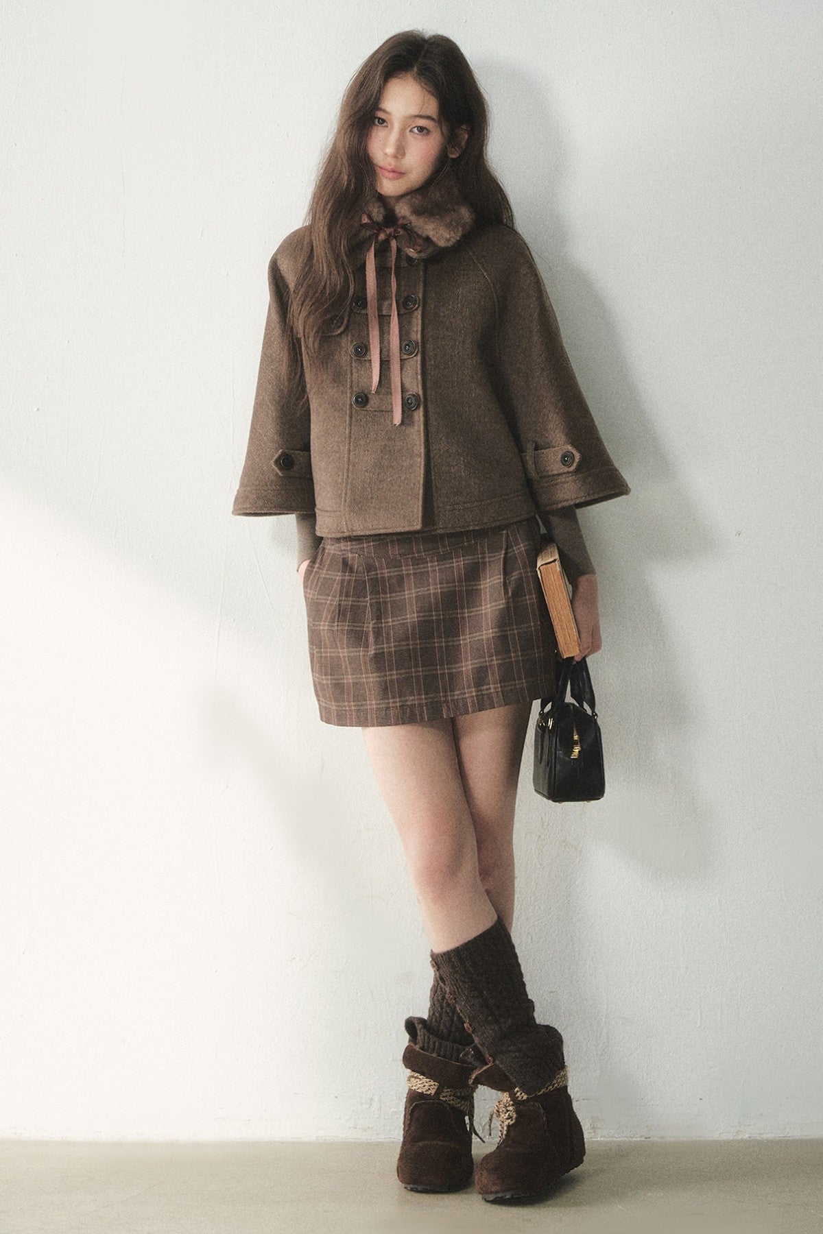 Wool Napoleon Cape