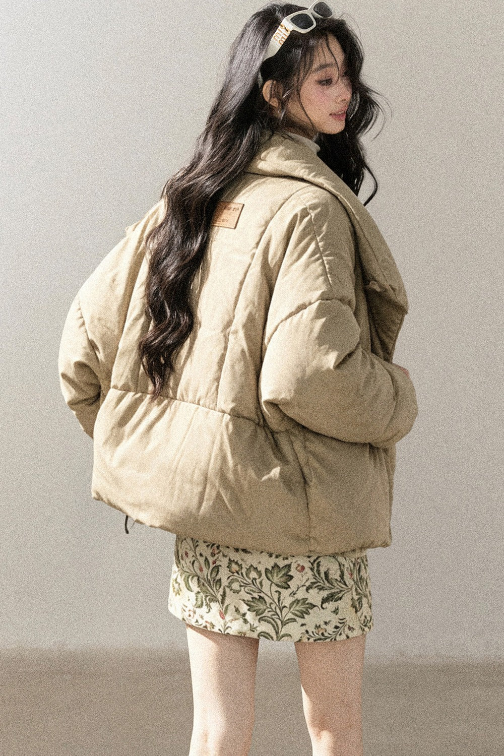 Lightweight White Duck Down Jacket