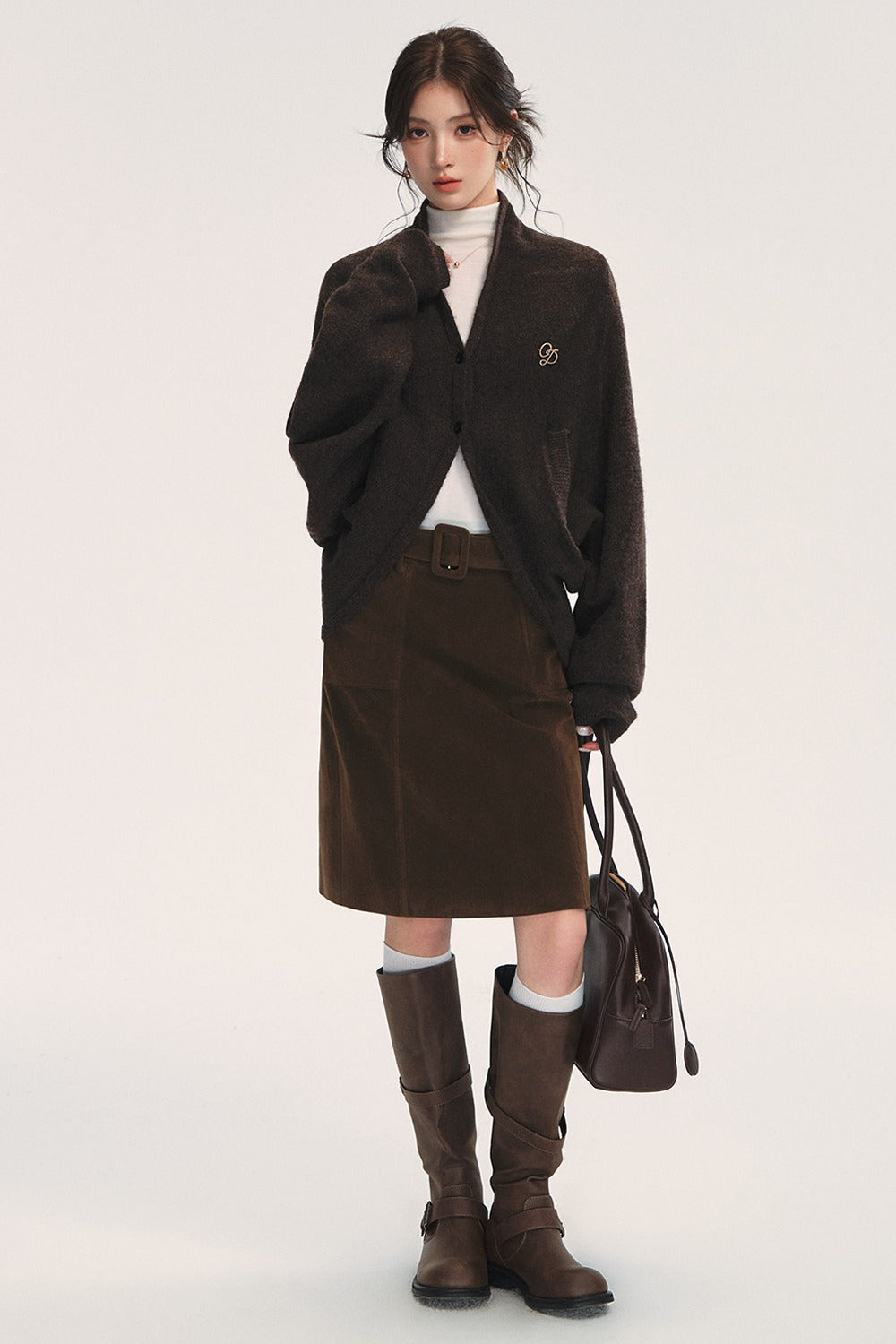 Loose Batwing Knit Jacket