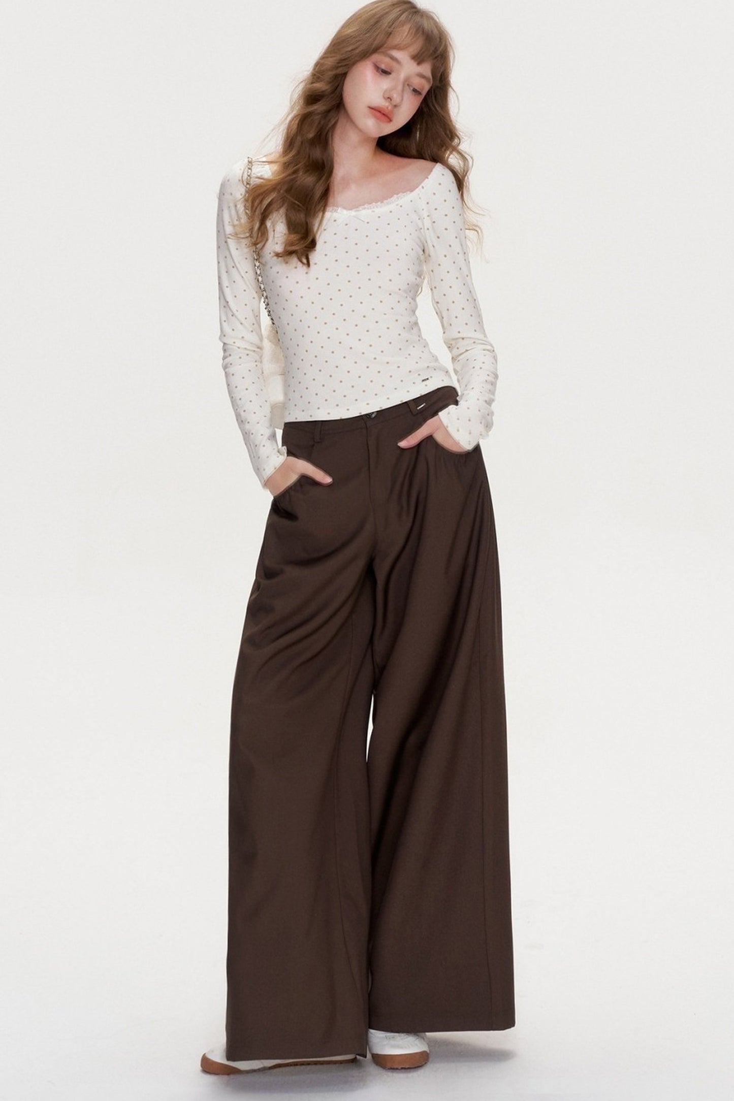 Romantic French Lace Bow Top