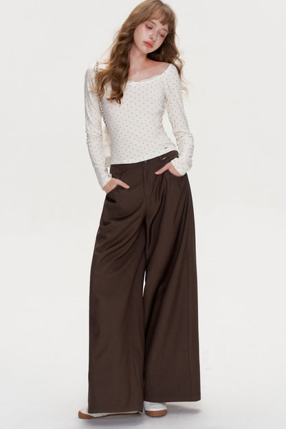 Romantic French Lace Bow Top