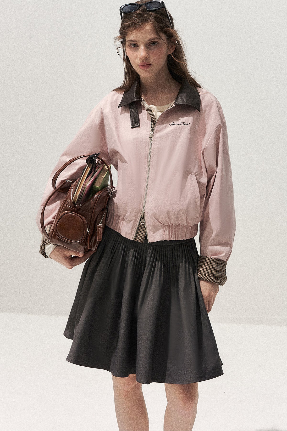 Reversible Houndstooth Jacket