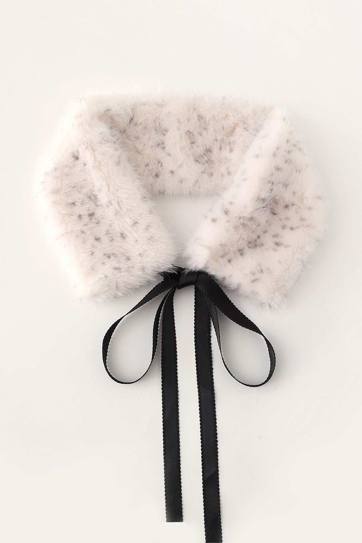 Retro Bow Fur Collar Cardigan