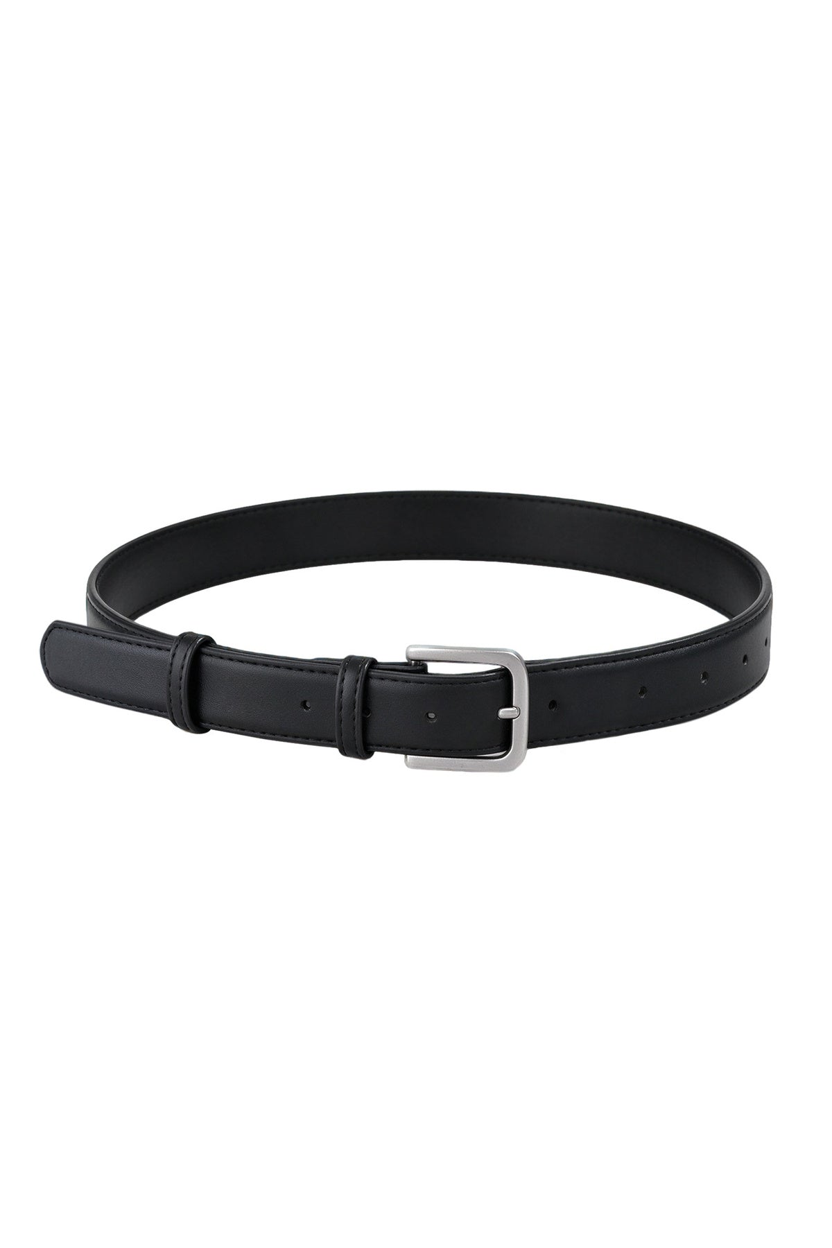 Collar Matte Silver Belt