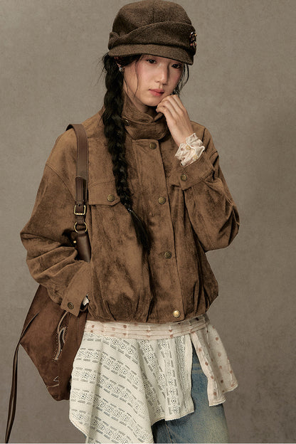 Retro Leather Biker Jacket
