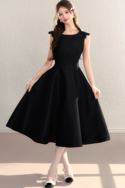 Exquisite French Spaghetti Strap Dress