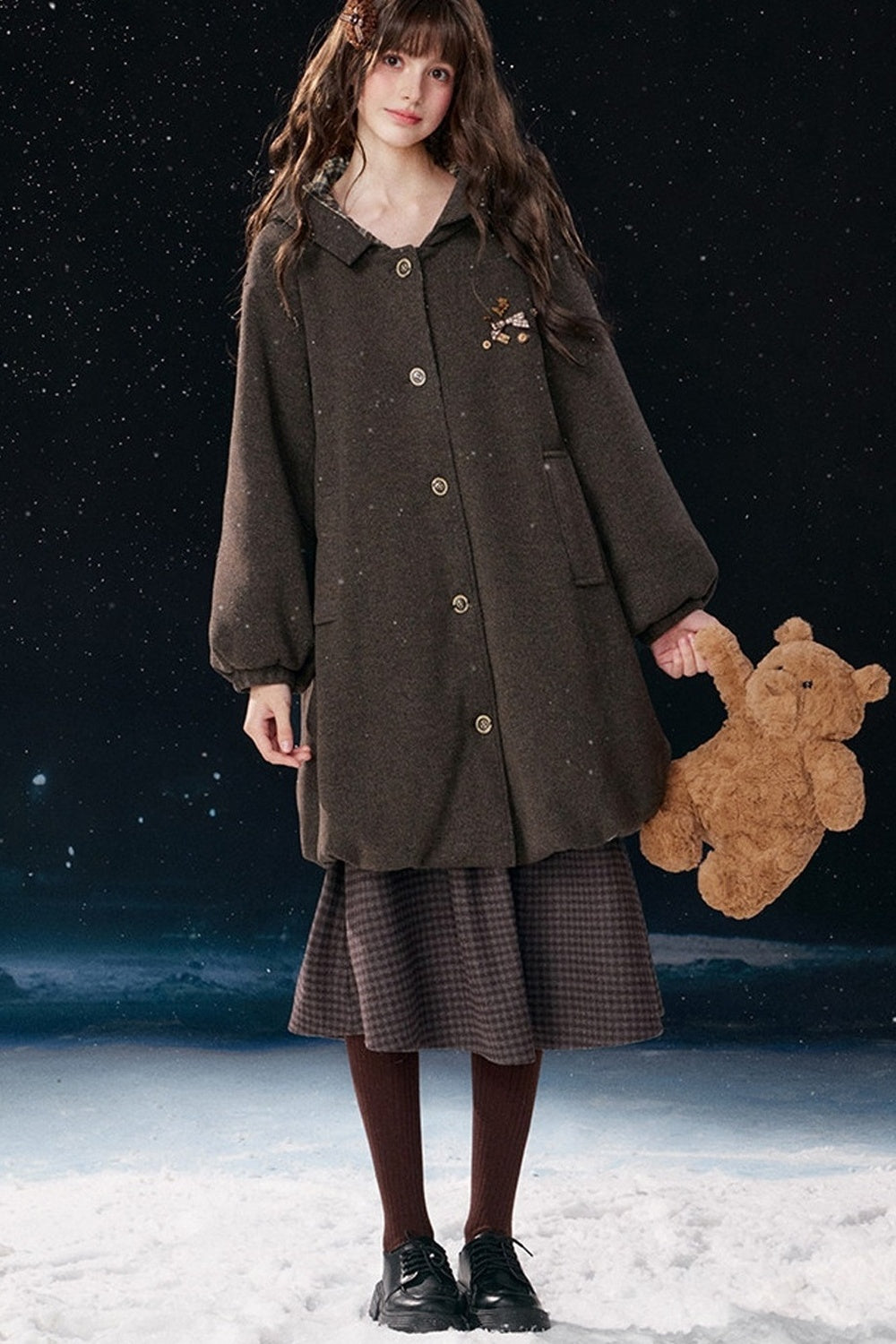 Brown Woolen Coat