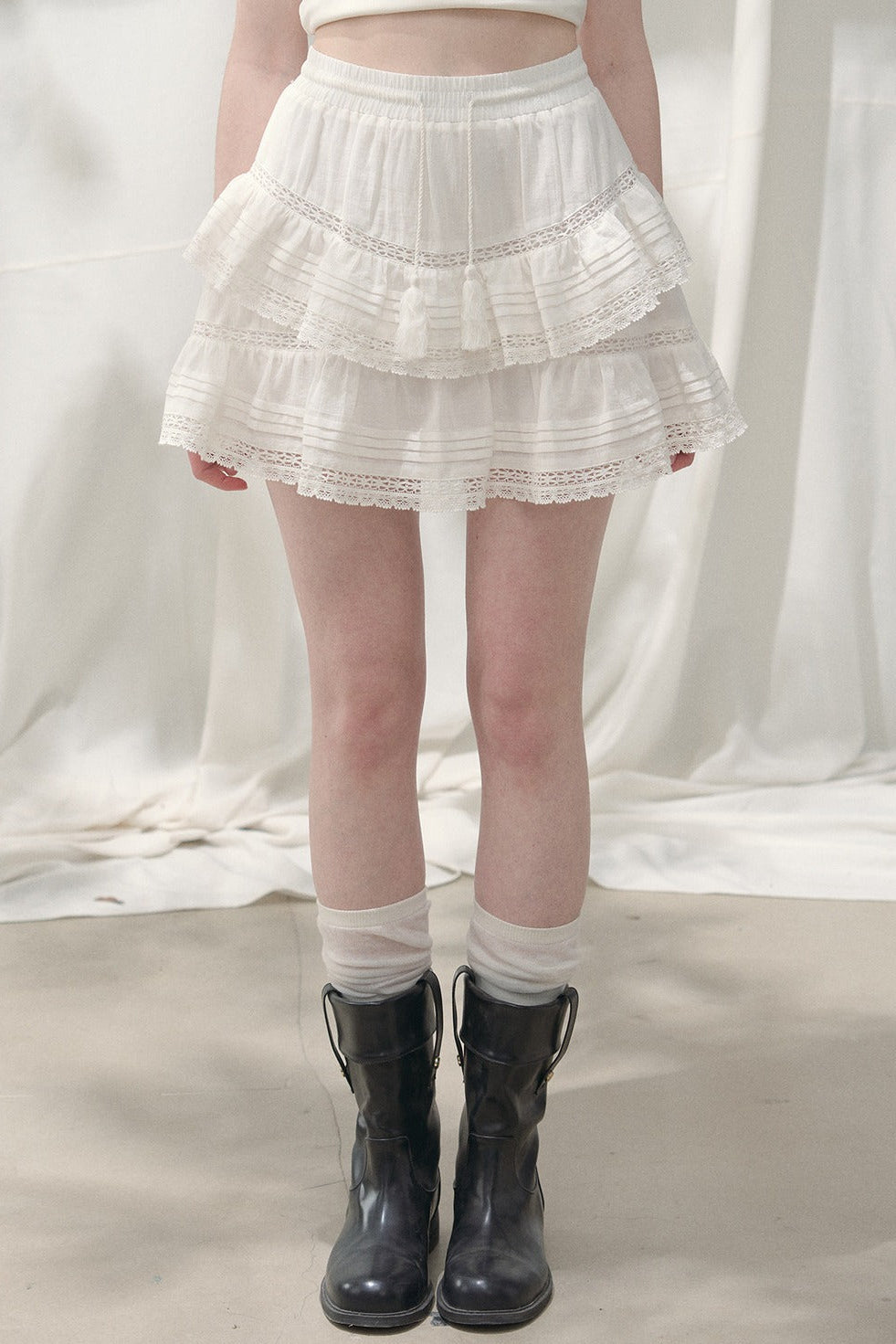 Ripples of the Sea Lace Skirt