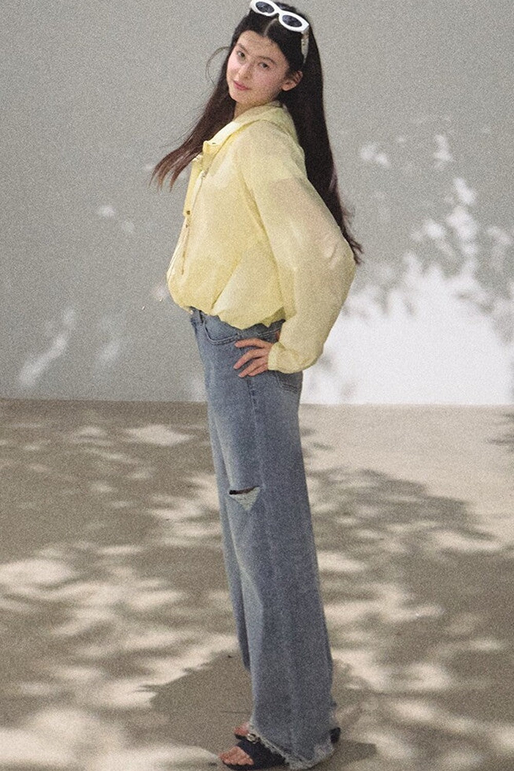 Bohemian Summer Ripped Jeans