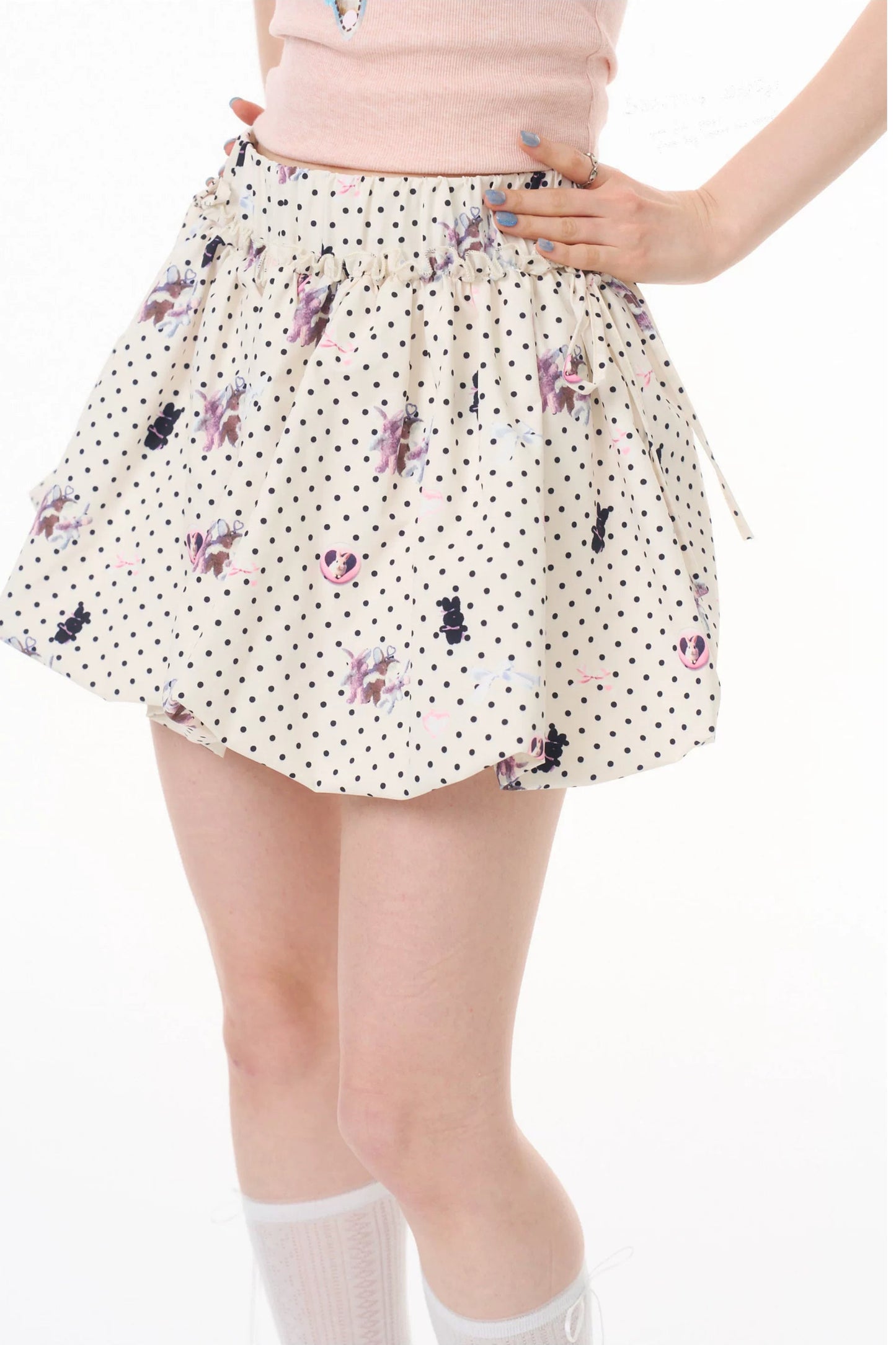 Playful Polka Dot Skirt
