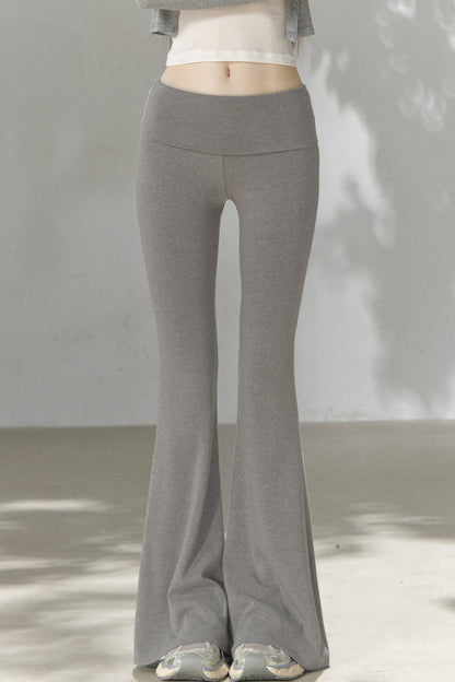 Knit Flared Enhancing Pants