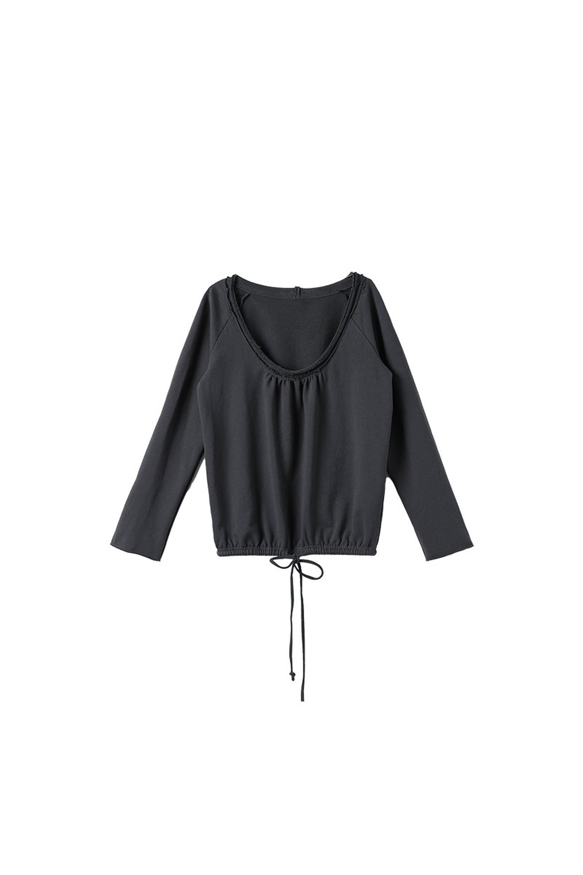 Layered-Look Halter Neck Pullover Sweatshirt Set-Up