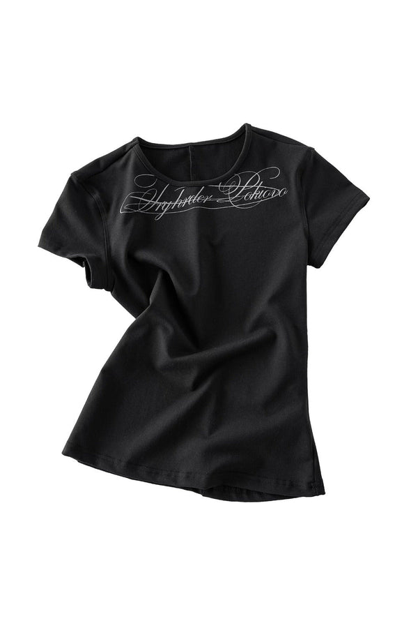 Retro Letter Print T-Shirt