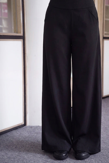 Knitted Top and High-Waisted Pants Set-Up