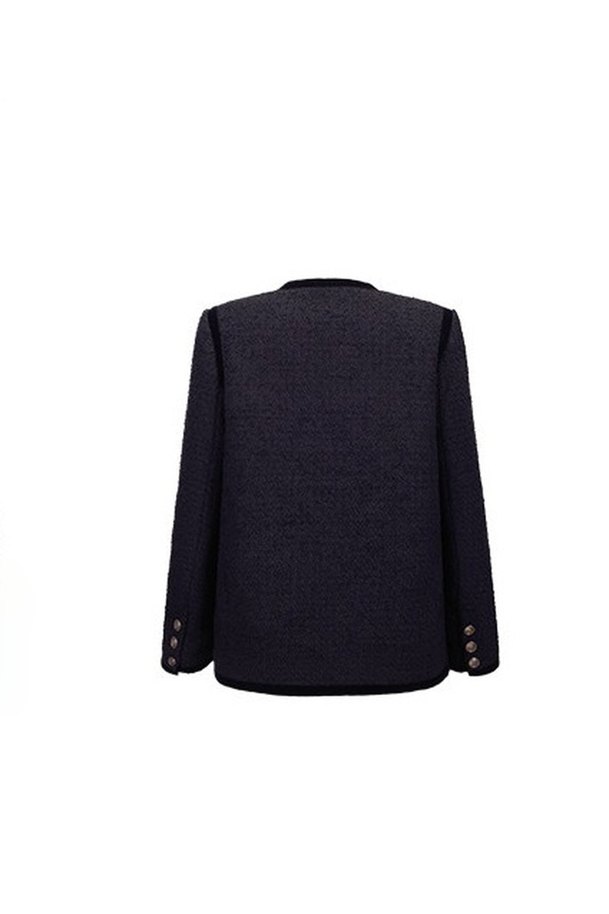 Tailored Slim Fit Metal Button Jacket