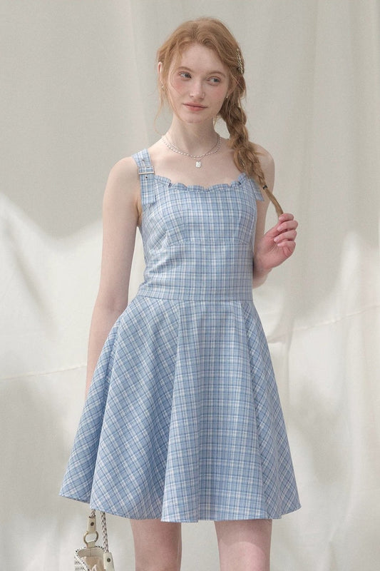Summer Melody Plaid Dress