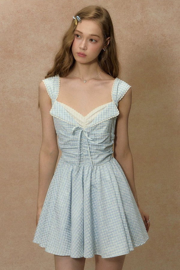Clear Sky Lace Dress