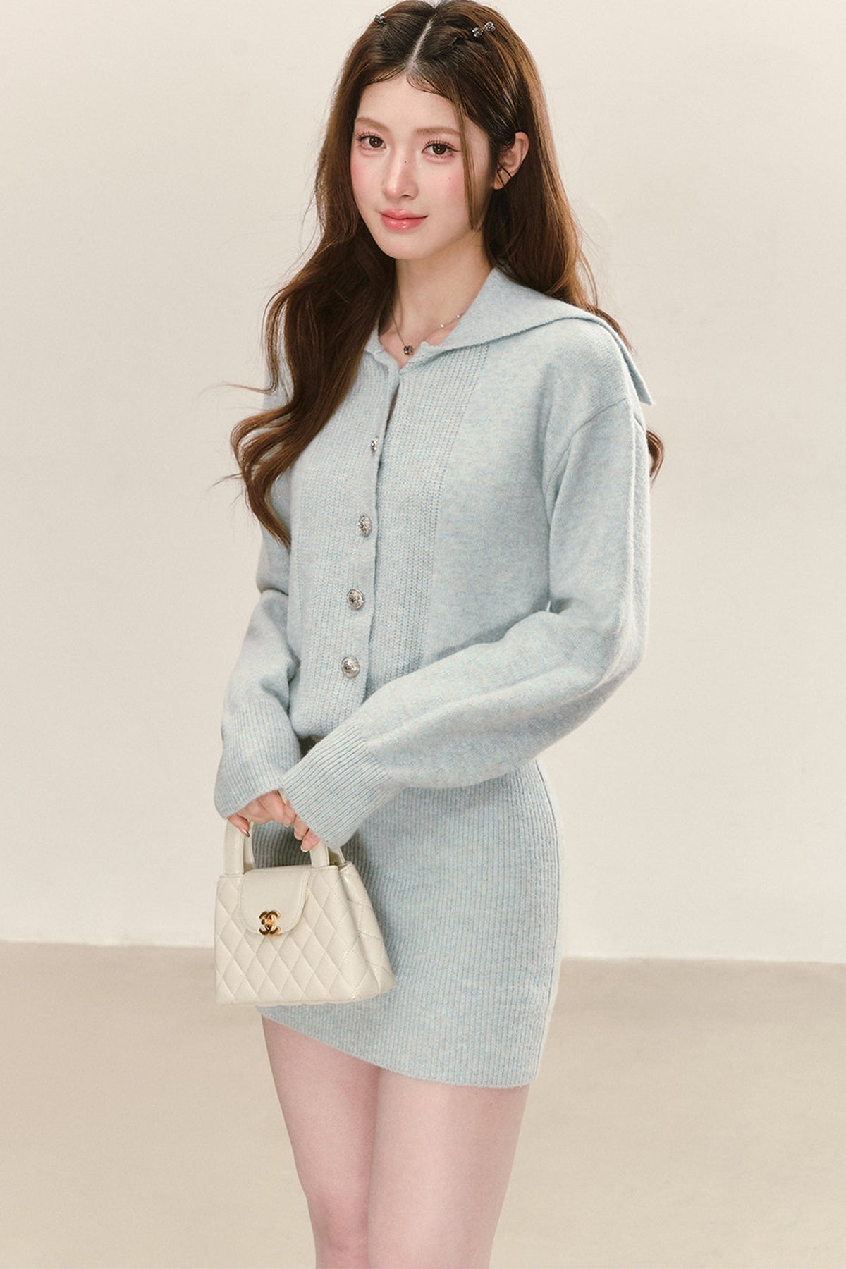 Soft Knit Hooded Bodycon Dress