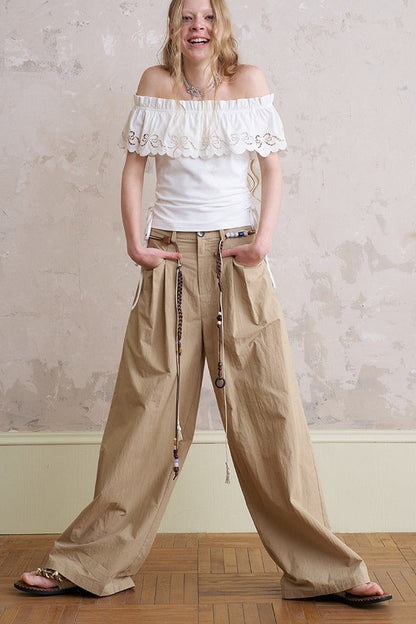 Short Sleeve Top Shorts Trousers Set-Up