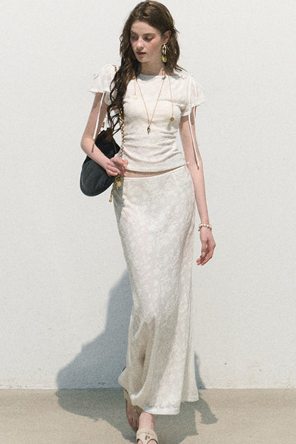 Breath of Spring Jacquard Top