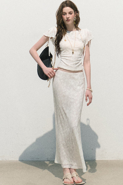 Breath of Spring Jacquard Top