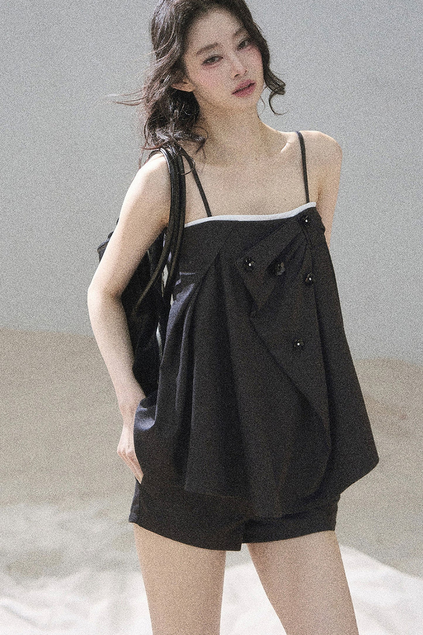 Camisole-Oberteil und Shorts-Set