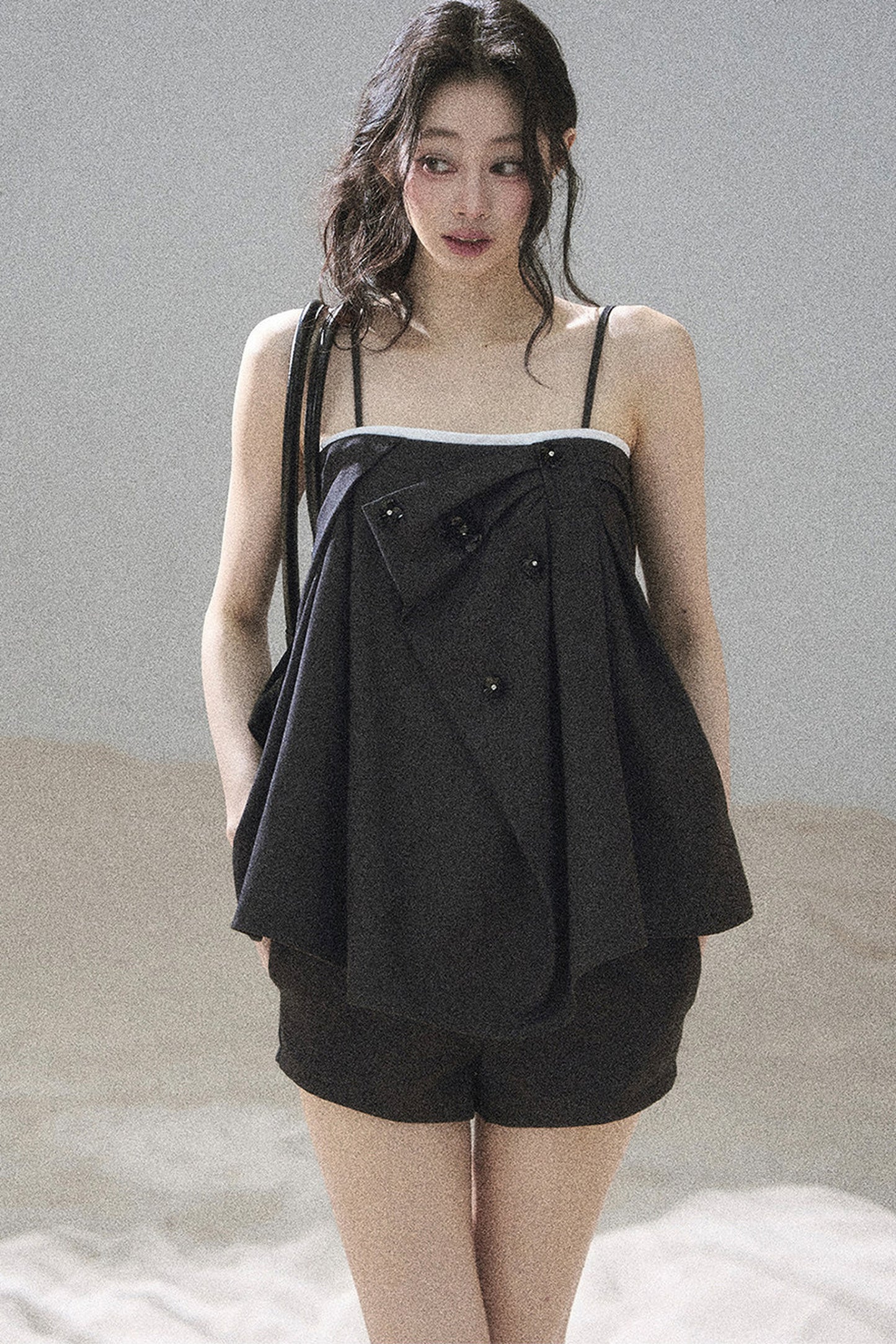 Camisole-Oberteil und Shorts-Set