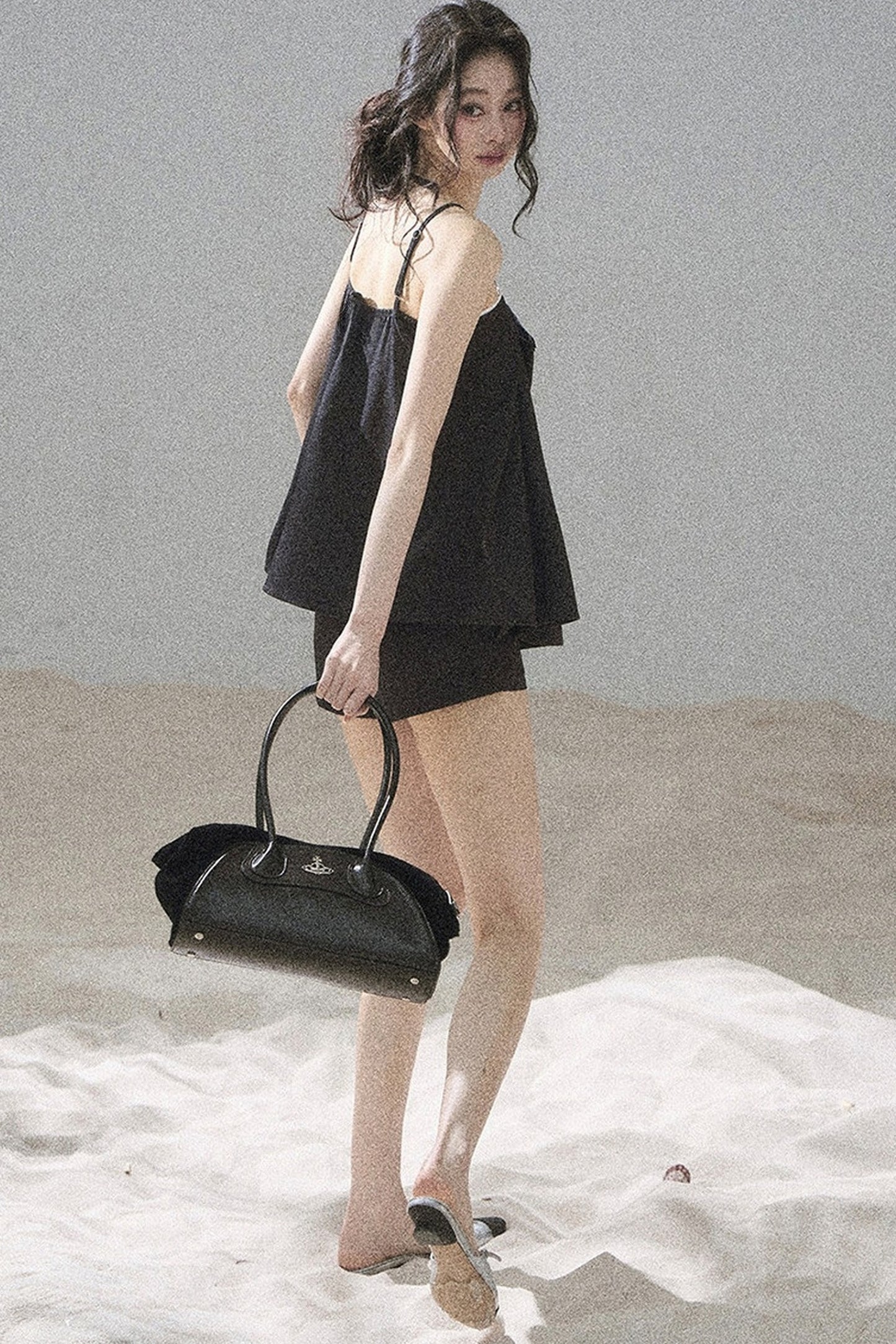 Camisole-Oberteil und Shorts-Set