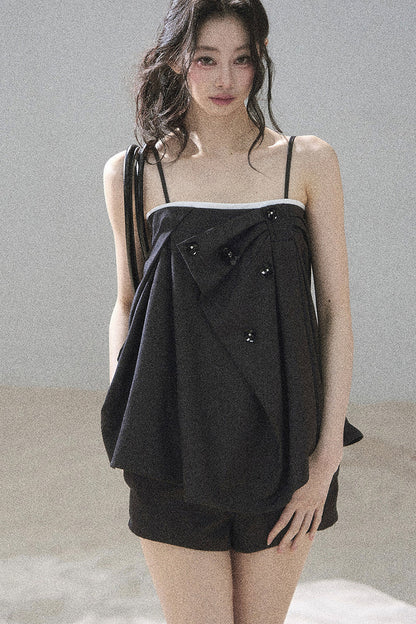 Camisole-Oberteil und Shorts-Set