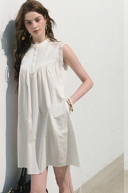 White Gardenia Lace Dress