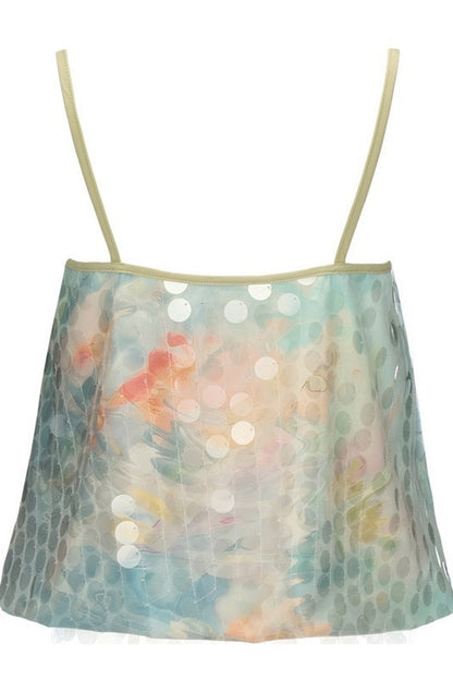 Sparkling Sequin Camisole Top