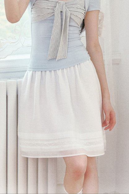 Striped Academy Two-Piece Top Set-Up