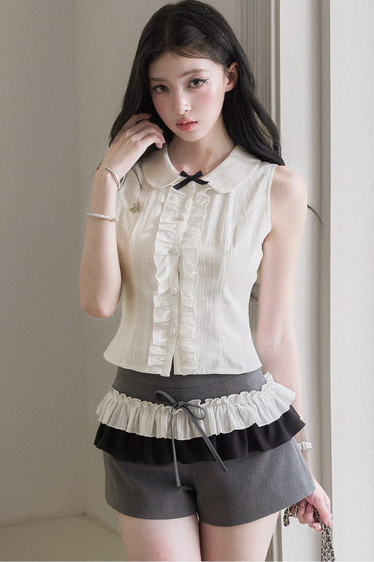 Ruffled Narcissus Two-Piece Set-Up