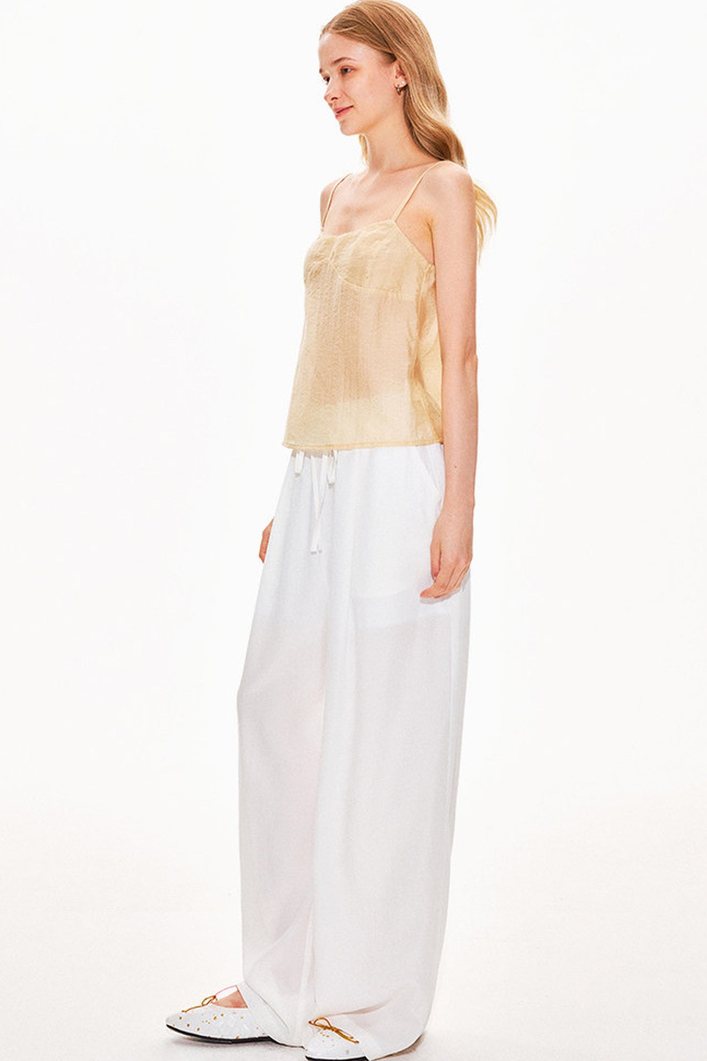 Lyocell Tencel Spaghetti Strap Top