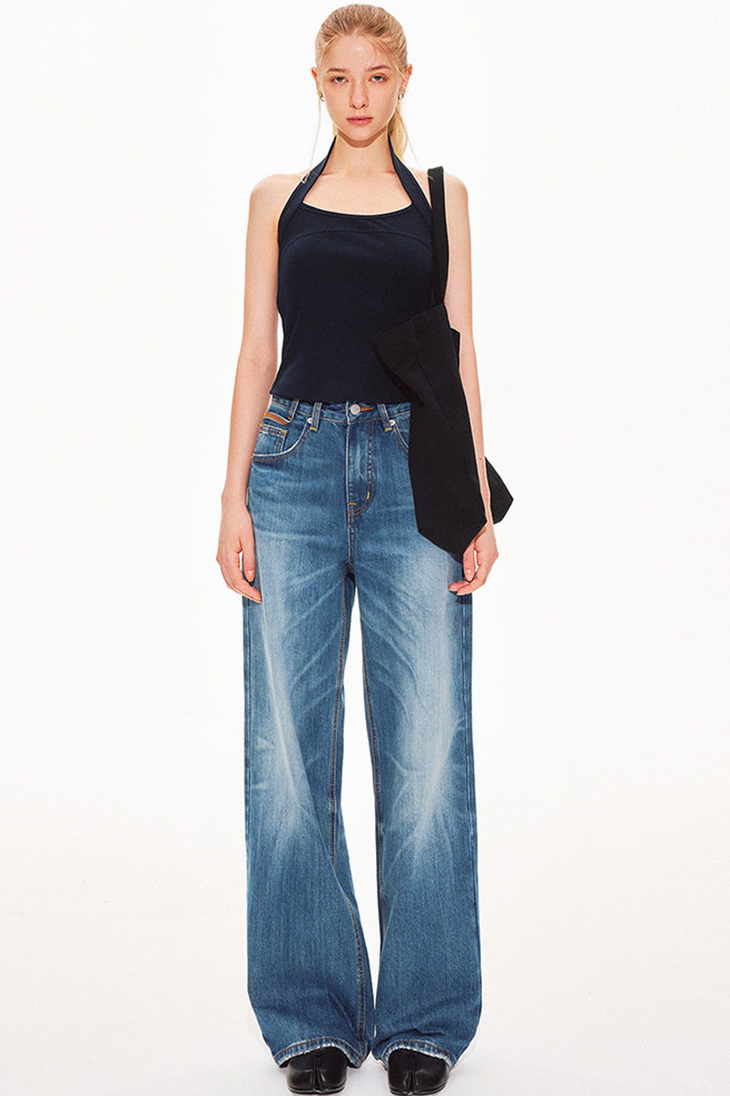 Solid Halter Neck Top