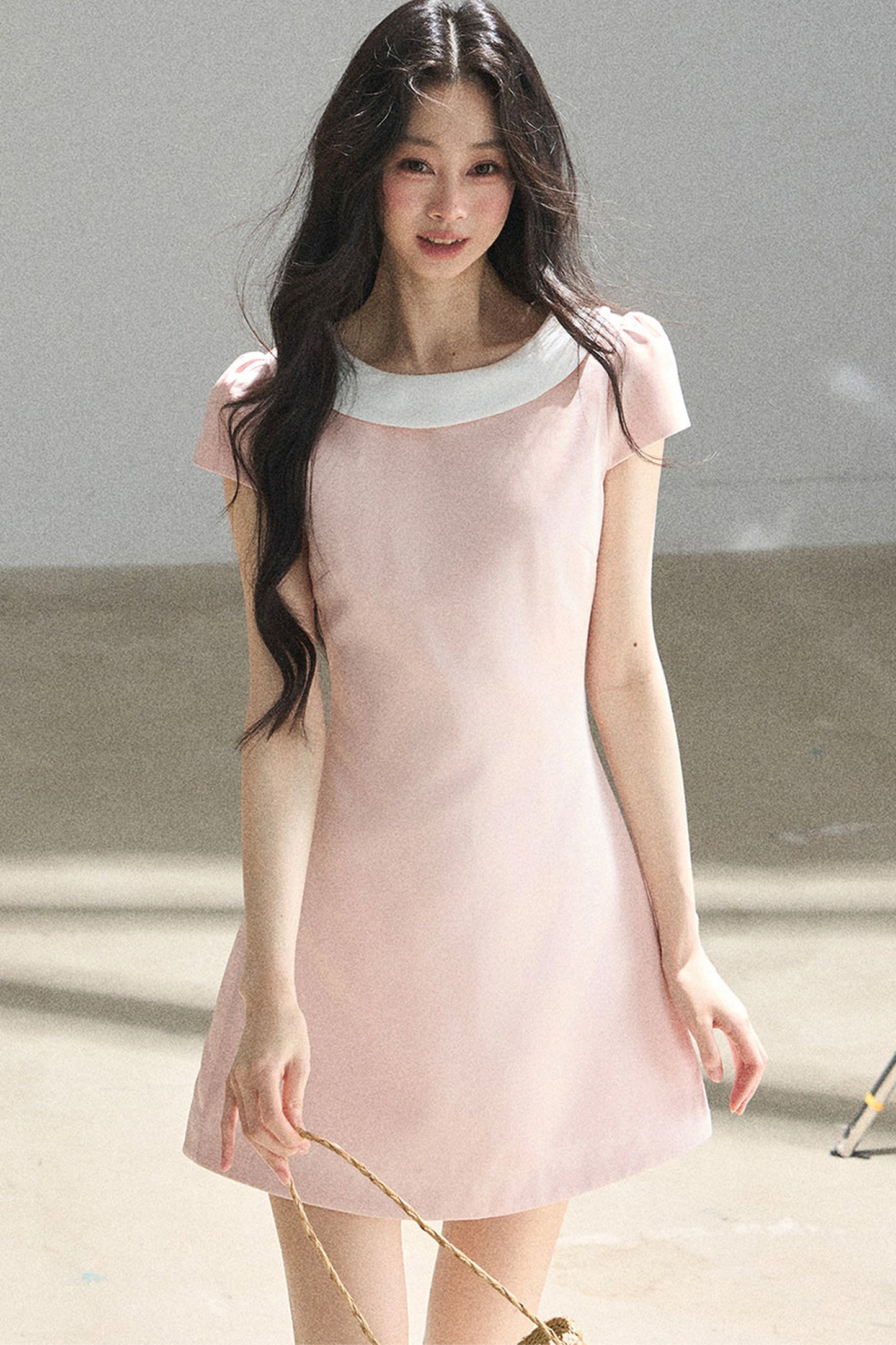 First Blooming Satin Dress