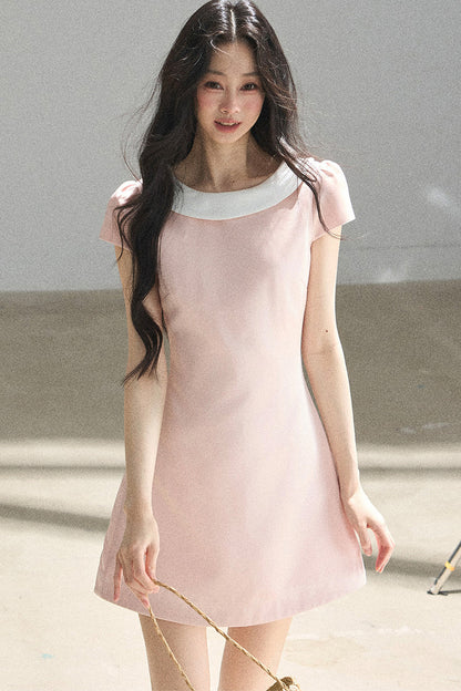 First Blooming Satin Dress