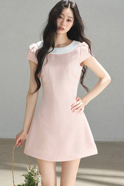 First Blooming Satin Dress